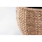 Vintiquewise Water Hyacinth Round Floor Planter with Metal Pot, Large QI003547.L - alternate 2